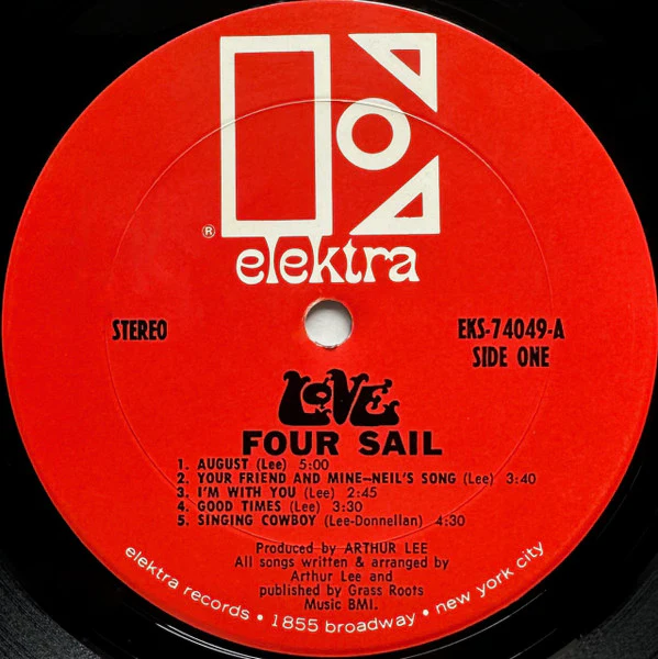 Love - Four Sail (LP) (Very Good Plus (VG+)) - Image 3