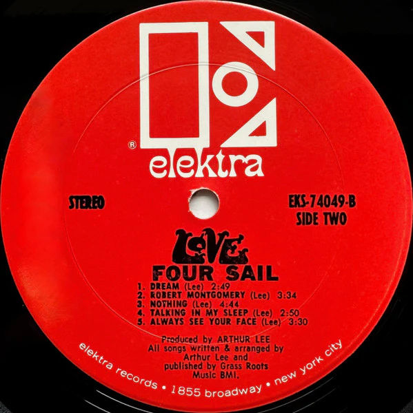 Love - Four Sail (LP) (Very Good Plus (VG+)) - Image 4
