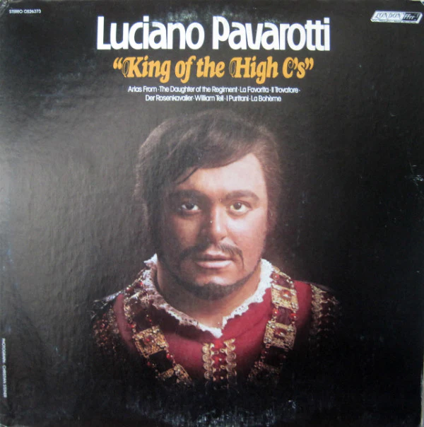 Luciano Pavarotti - King Of The High C's (LP) (Near Mint (NM or M-))