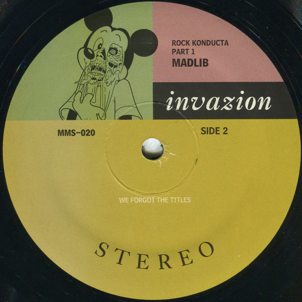 Madlib - Rock Konducta (Part 1) (LP) (Mint (M)) - Image 4