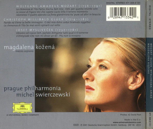 Magdalena Kožená - Wolfgang Amadeus Mozart • Christoph Willibald Gluck • Josef Mysliveček - Le Belle Immagini (CD) (Near Mint (NM or M-)) - Image 2