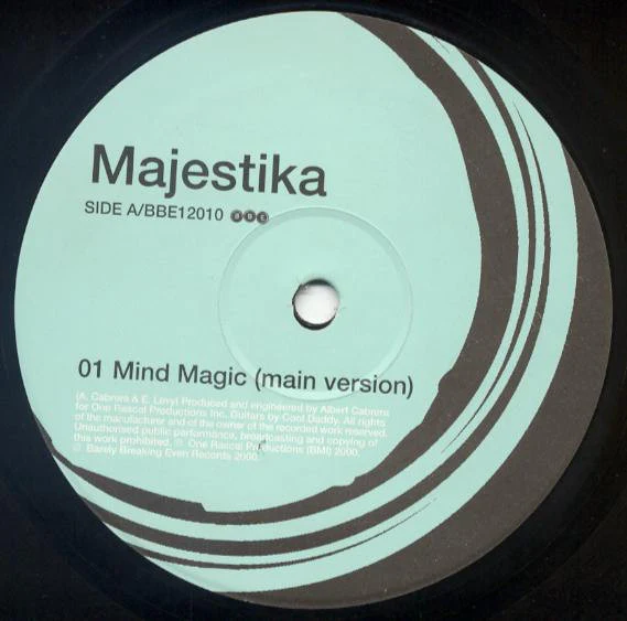 Majestika - Mind Magic (12") (Very Good Plus (VG+))