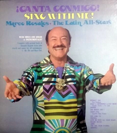 Marco Rosales , The Latin All Stars - Canta Conmigo Sing With Me (LP) (Near Mint (NM or M-))