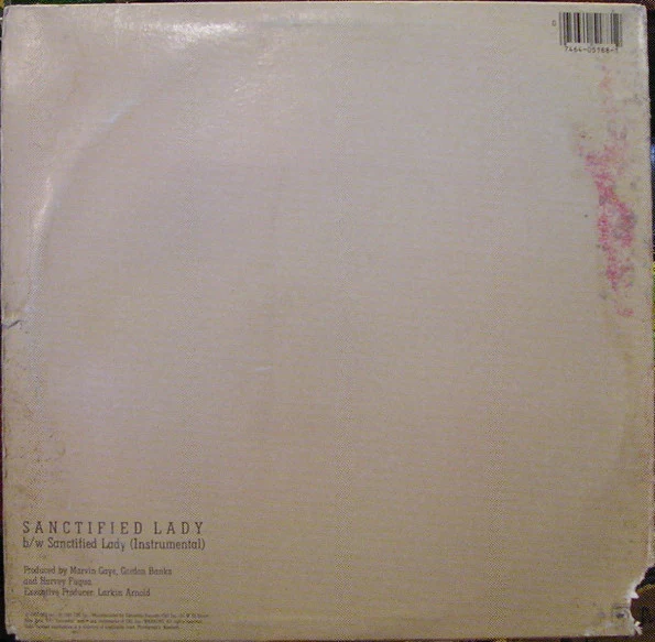 Marvin Gaye - Sanctified Lady (12") (Near Mint (NM or M-)) - Image 2