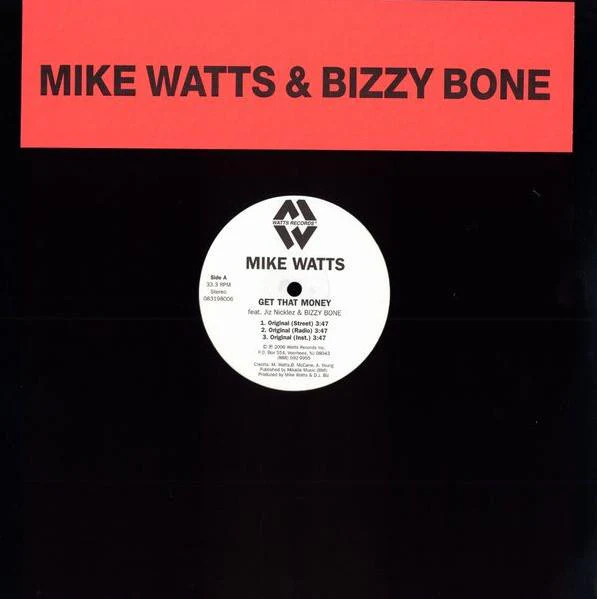 Mike Watts & Bizzy Bone - Get That Money (12") (Mint (M)) - Image 4