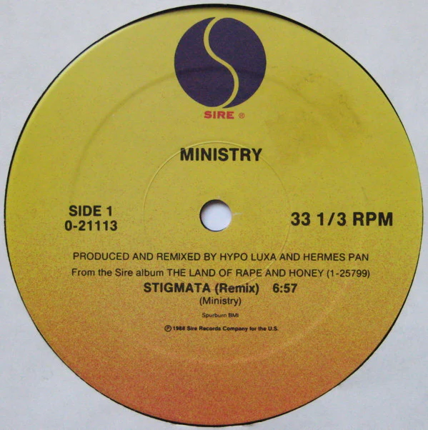 Ministry - Stigmata (12") (Very Good Plus (VG+)) - Image 3