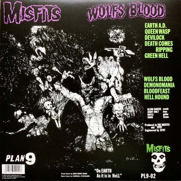 Misfits - Earth A.D. / Wolfs Blood (LP) (Mint (M)) - Image 2