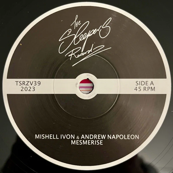 Mishell Ivon / Andrew Napoleon - Idiosyncratic (7") (Mint (M)) - Image 3