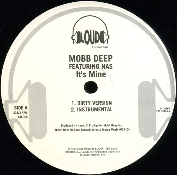 Mobb Deep Featuring Nas - It's Mine (12") (Very Good (VG)) - Image 3