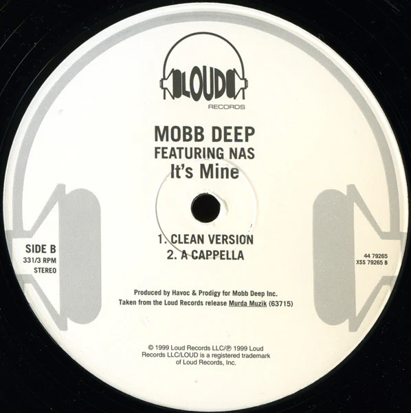 Mobb Deep Featuring Nas - It's Mine (12") (Very Good (VG)) - Image 4