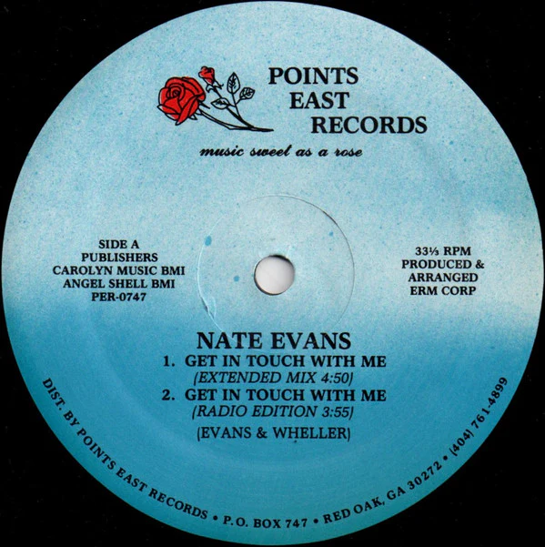 Nate Evans - Get In Touch With Me (12") (Mint (M))