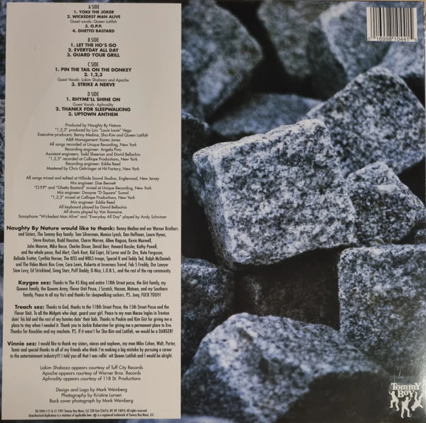 Naughty By Nature - Naughty By Nature (2xLP) (Mint (M)) - Image 3