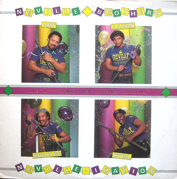 Neville Brothers* - Neville-ization (Live At Tipitina's New Orleans, Louisiana) (LP) (Near Mint (NM or M-))