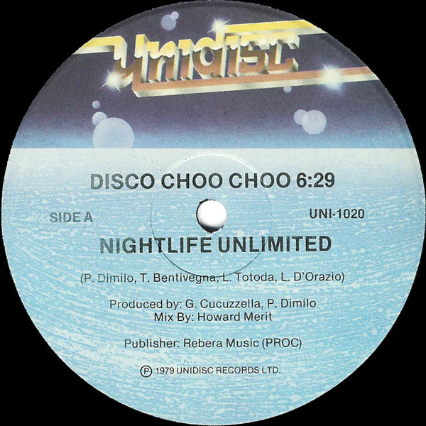Nightlife Unlimited - Disco Choo Choo (12") (Very Good Plus (VG+))