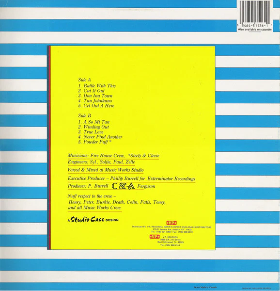Ninjaman - Out Pon Bail (LP) (Very Good Plus (VG+)) - Image 2