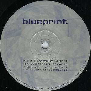 Oliver Ho - Jackal EP (12") (Very Good (VG)) - Image 2