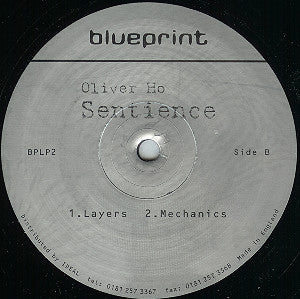 Oliver Ho - Sentience (2x12") (Very Good (VG)) - Image 3