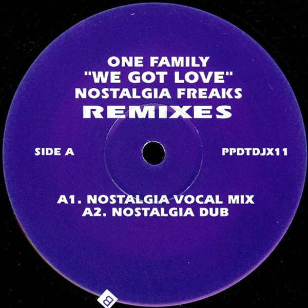 One Family - We Got Love (Remixes) (12") (Very Good Plus (VG+))