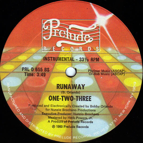 One-Two-Three - Runaway (12") (Near Mint (NM or M-)) - Image 2