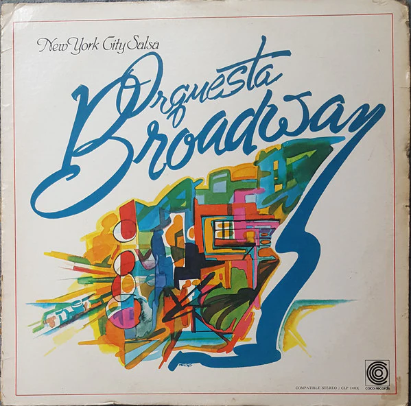 Orquesta Broadway - New York City Salsa (LP) (Very Good (VG))