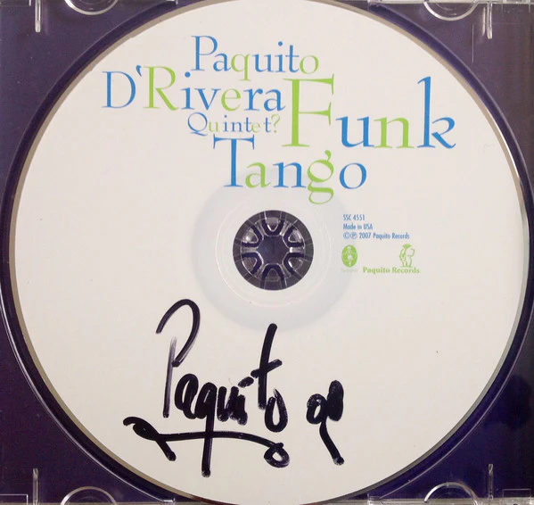 Paquito D'Rivera Quintet - Funk Tango (CD) (Mint (M)) - Image 3