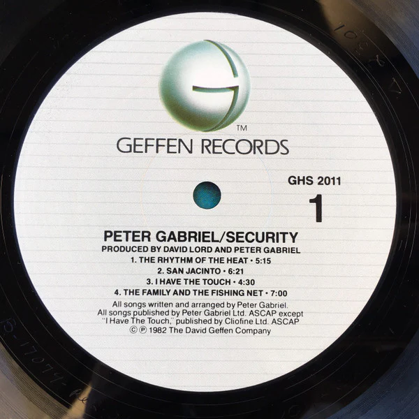 Peter Gabriel - Security (LP) (Very Good Plus (VG+)) - Image 5