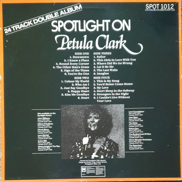 Petula Clark - Spotlight On Petula Clark (2xLP) (Mint (M)) - Image 2