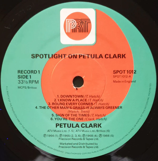 Petula Clark - Spotlight On Petula Clark (2xLP) (Mint (M)) - Image 3