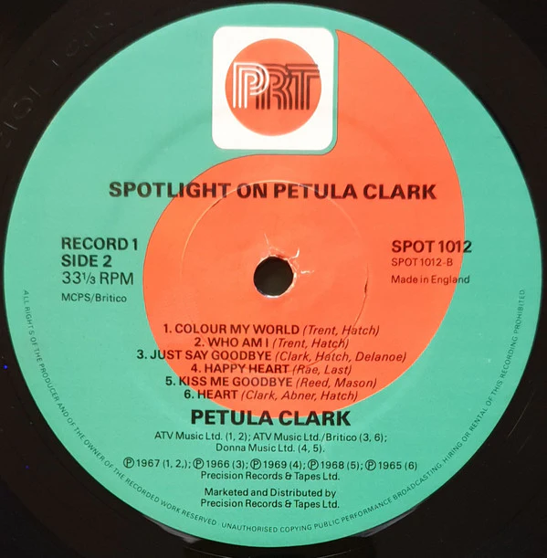 Petula Clark - Spotlight On Petula Clark (2xLP) (Mint (M)) - Image 4
