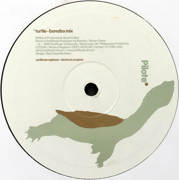 Pilote - Turtle / Microphones (10") (Very Good Plus (VG+))