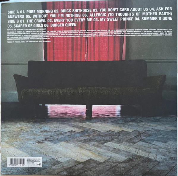 Placebo - Without You I'm Nothing (LP) (Near Mint (NM or M-)) - Image 3