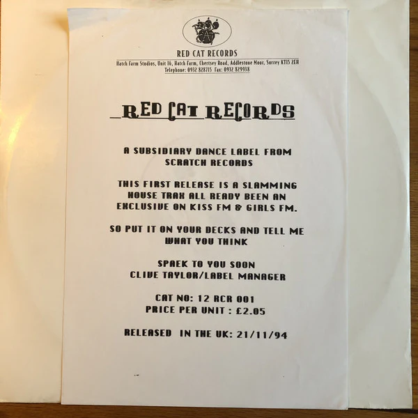 R.M. Project - Rock To The Beat (12") (Near Mint (NM or M-)) - Image 2
