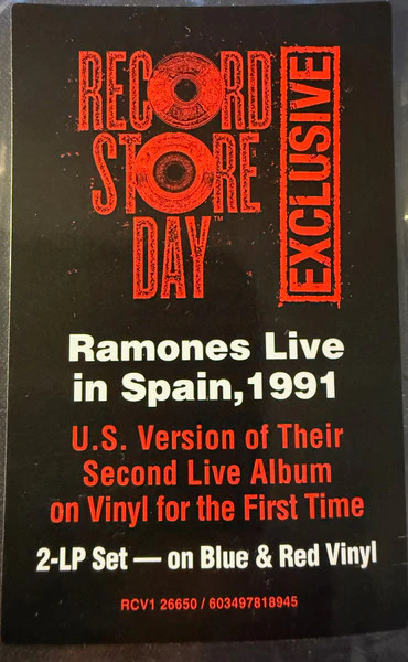 Ramones - Loco Live (LP) (Mint (M)) - Image 5