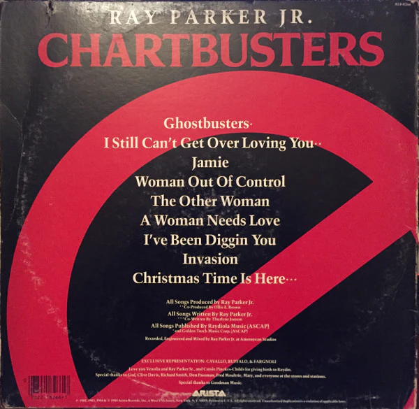 Ray Parker Jr. - Chartbusters (LP) (Near Mint (NM or M-)) - Image 2