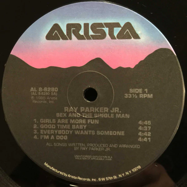 Ray Parker Jr. - Sex And The Single Man (LP) (Mint (M)) - Image 3