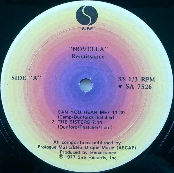 Renaissance - Novella (LP) (Very Good Plus (VG+)) - Image 4