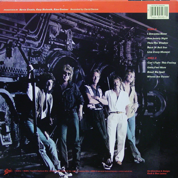 REO Speedwagon - Wheels Are Turnin' (LP) (Mint (M)) - Image 2