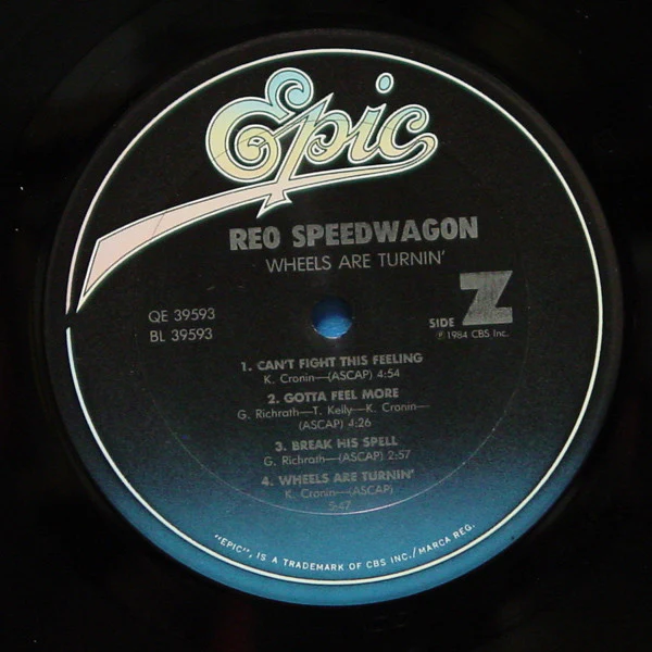 REO Speedwagon - Wheels Are Turnin' (LP) (Mint (M)) - Image 4