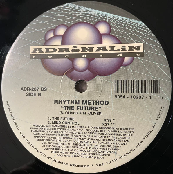 Rhythm Method - The Future (12") (Very Good Plus (VG+))