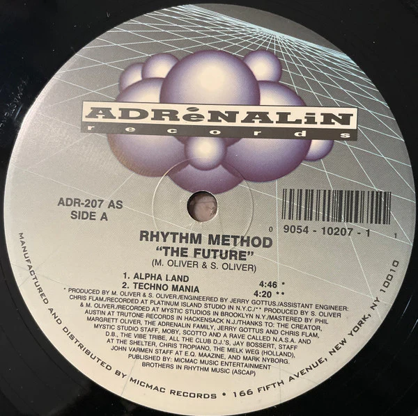 Rhythm Method - The Future (12") (Very Good Plus (VG+)) - Image 3