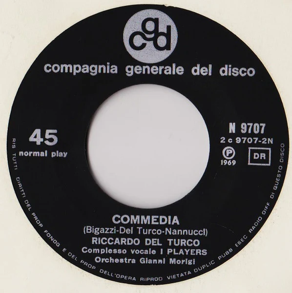Riccardo Del Turco - Cosa Hai Messo Nel Caffè? (7") (Near Mint (NM or M-)) - Image 4
