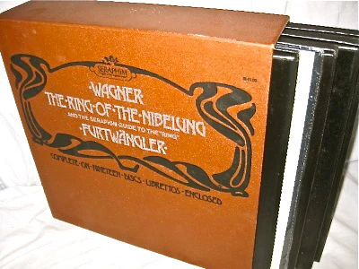 Richard Wagner - Orchestra Sinfonica Di Roma Della RAI Conducted By Wilhelm Furtwängler - The Ring Of The Nibelung And the Seraphim Guide To The "Ring" (19xLP) (Near Mint (NM or M-)) - Image 2