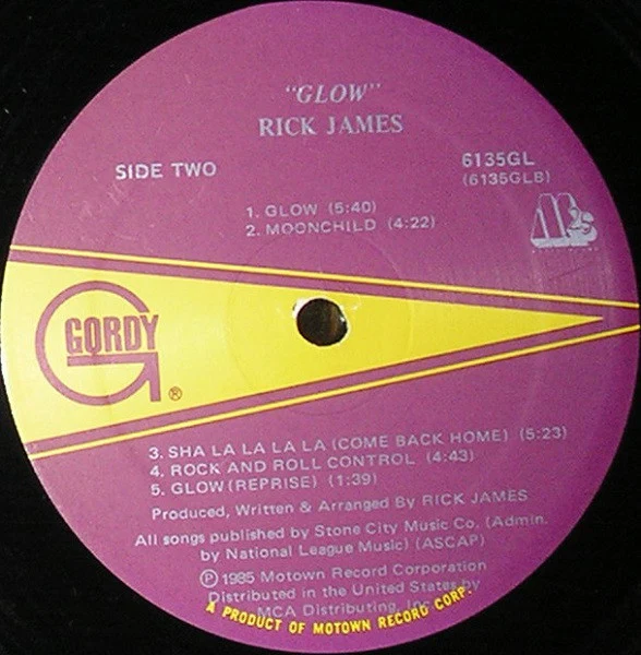 Rick James - Glow (LP) (Mint (M)) - Image 4