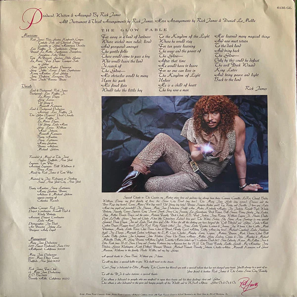 Rick James - Glow (LP) (Mint (M)) - Image 5