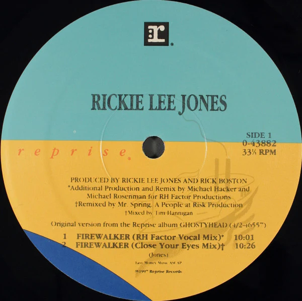 Rickie Lee Jones - Firewalker (2x12") (Very Good Plus (VG+)) - Image 5