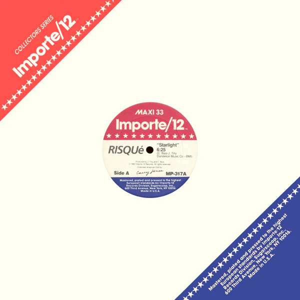 Risqué - Starlight / The Girls Are Back In Town (12") (Near Mint (NM or M-)) - Image 3