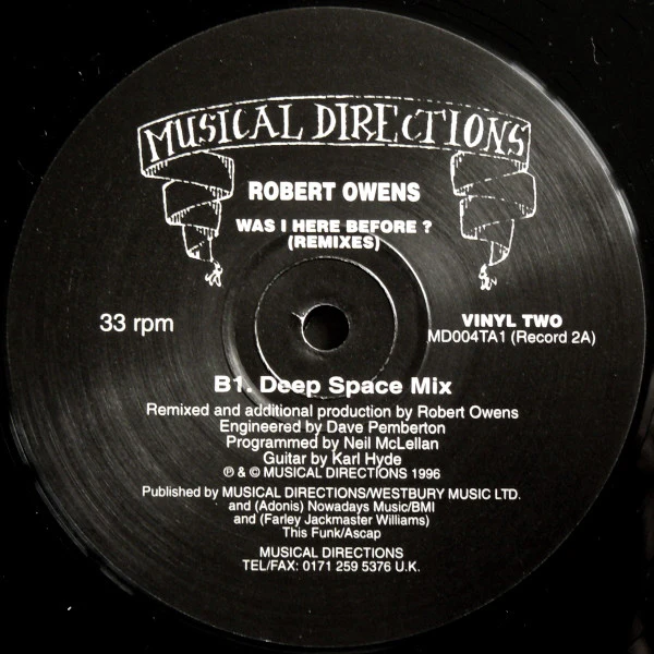 Robert Owens - Was I Here Before? (Remixes) (3x12") (Near Mint (NM or M-)) - Image 5