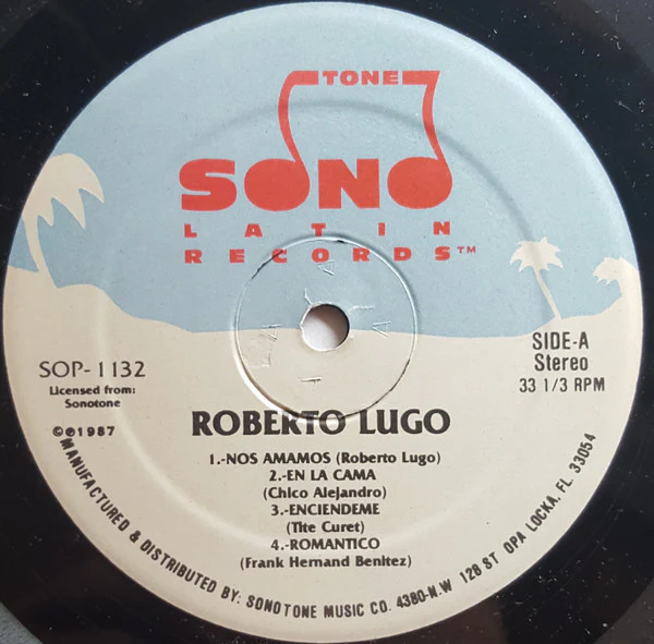 Roberto Lugo - El Galan De La Salsa (LP) (Very Good Plus (VG+)) - Image 3