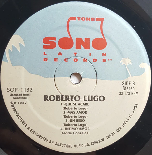 Roberto Lugo - El Galan De La Salsa (LP) (Very Good Plus (VG+)) - Image 4