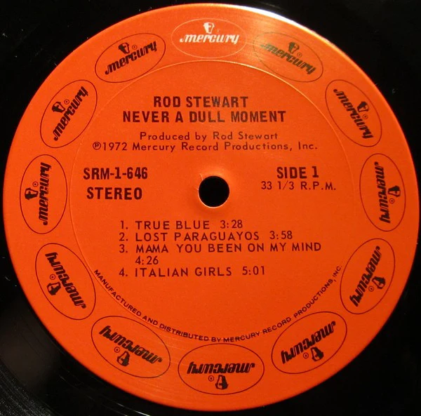 Rod Stewart - Never A Dull Moment (LP) (Near Mint (NM or M-)) - Image 5